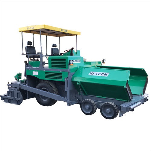 Paver Machine - 110 HP, 10,000 kg Operating Weight, 2.5 m Paving Width | 10 m3 Hopper Capacity, 0-10 km/h Travel Speed, 10 L/h Fuel Consumption
