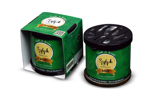 Sylph Brut Gel Car Air Freshener (Oil Based)