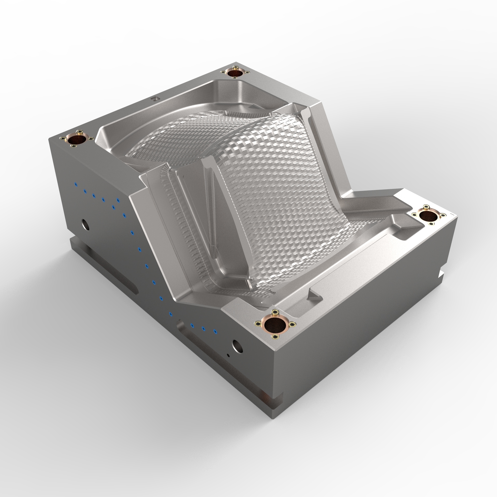 Rattan Chair Plastic Injection Mould Cavity: 1 Cavity