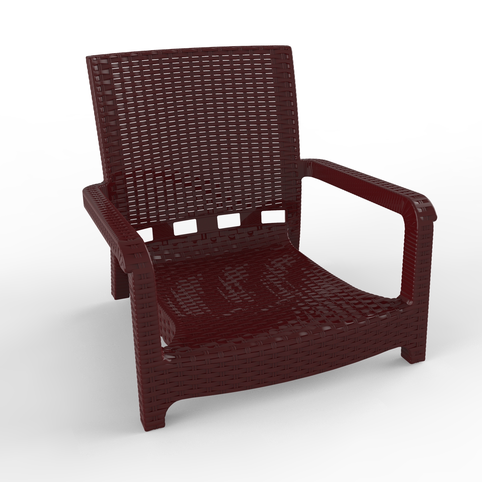 Rattan Chair Plastic Injection Mould Cavity: 1 Cavity