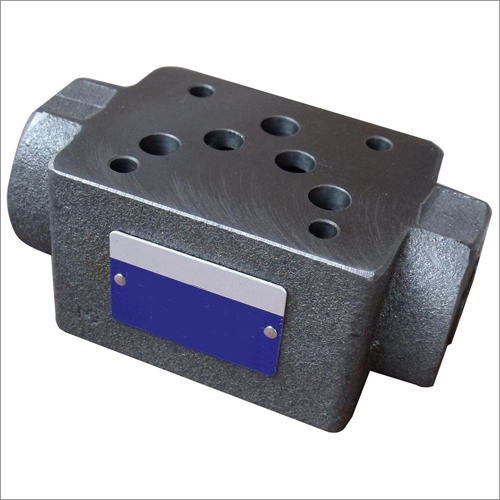 मॉड्यूलर टाइप पायलट ऑपरेटेड चेक वाल्व