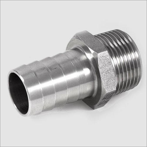 Ss Nipple - Silver, High-pressure Tolerance, Lightweight | Durable Corrosion-resistant, Threaded Mounting For Enhanced Reliability