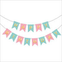 Paper Birthday Banner