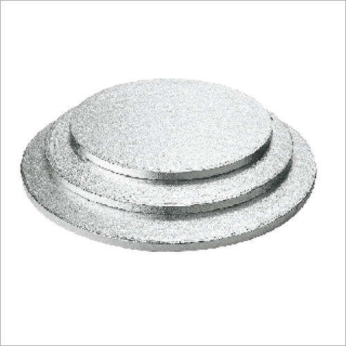 Silver Cake Drum Cake Base Board