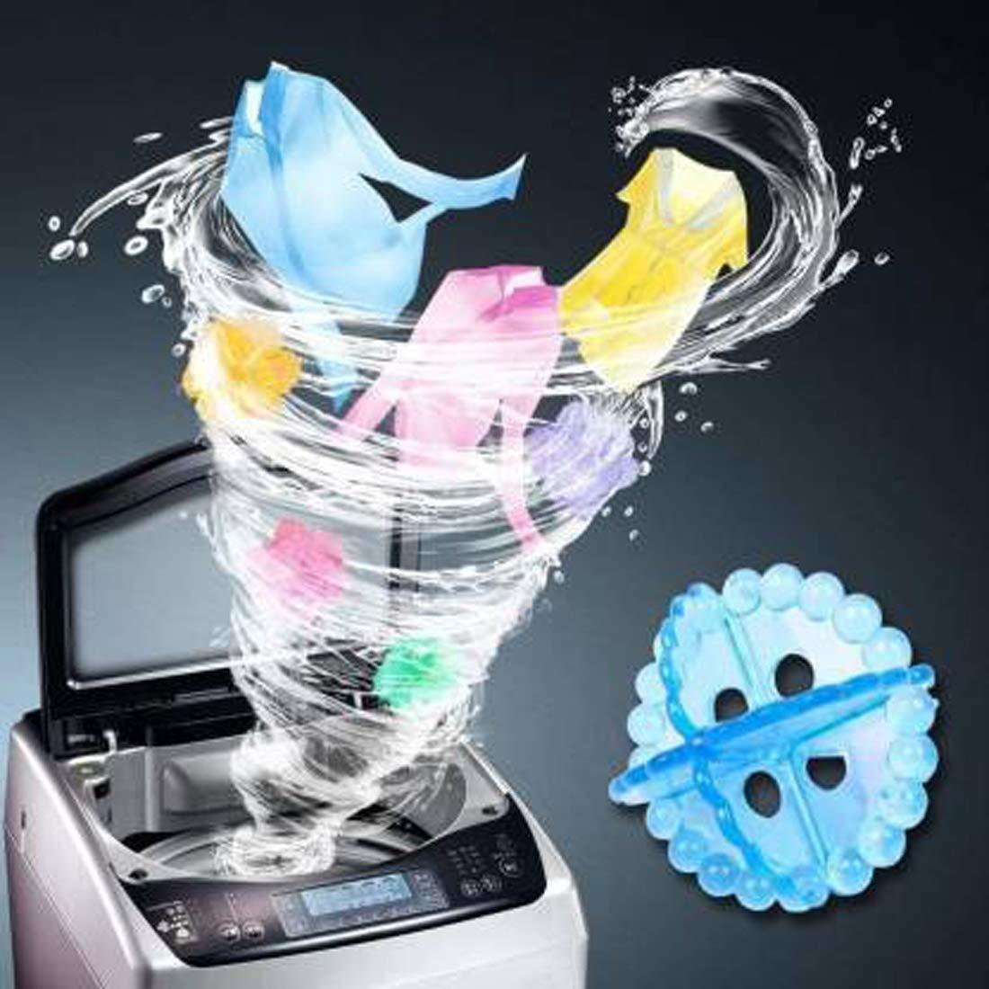 Washing Ball - High Quality Silicone, 4 Pcs Reusable Laundry Dryer Balls For Effective Clothes Washing And Twisting Prevention, Enhances Drying And Fluffiness