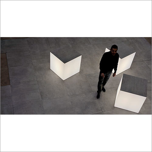 Porcelain Vitrified Floor Tiles - 600x600 mm , Acid-Resistant, Non-Slip, Wear-Resistant, Glazed and Polished Finish in Grays and Whites