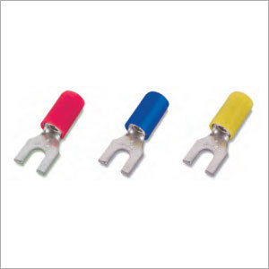 Fork Terminal Insulated - Standard Diameter, Color-Coded for Various Wire Sizes | Moisture-Resistant Adhesive, Acid & Erosion Control
