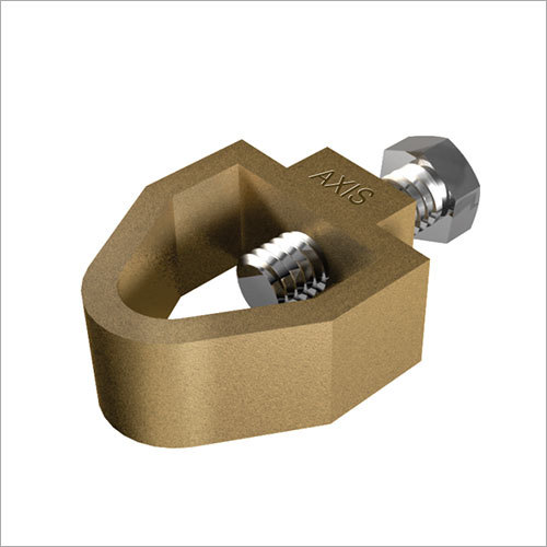 एसएस बोल्ट के साथ गनमेटल रॉड टू टैप क्लैंप