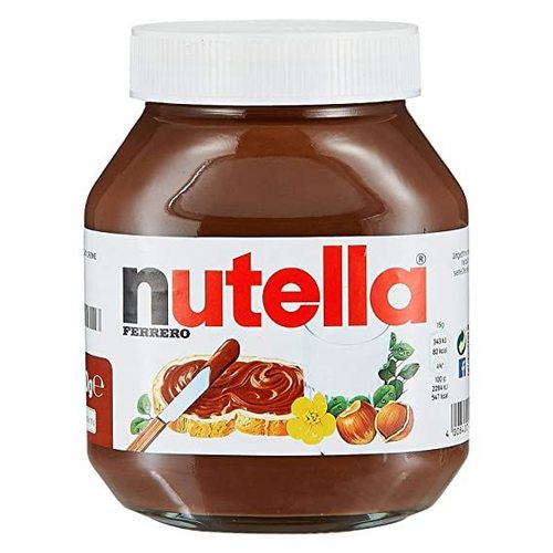 Nutella Chocolate Spread - Glass Jar, Available in 400g, 750g, 800g | Multilingual Labels in Various Languages, Fresh Production