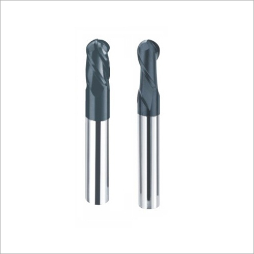 Two and Four Spiral Flute Ball End Mills - 8mm Height, 50mm Length | Rigid Design, Industrial Use