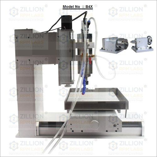 Cnc 4 Axis For Soft Metal Engraving Machine Usage: Industrial