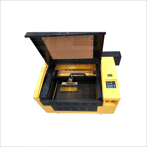 40W Laser Engraver 3040 Co2 Mini Laser Engraving Machine - Color: Yellow And Black