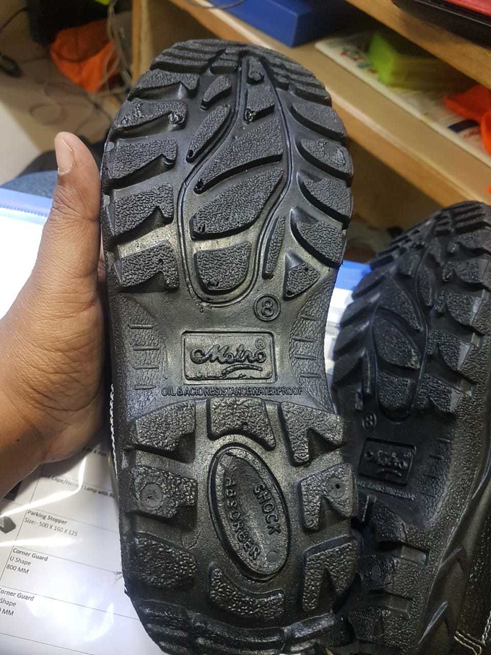Safety Shoes Dzire With Steel Toe -Ss1614 - Color: Black