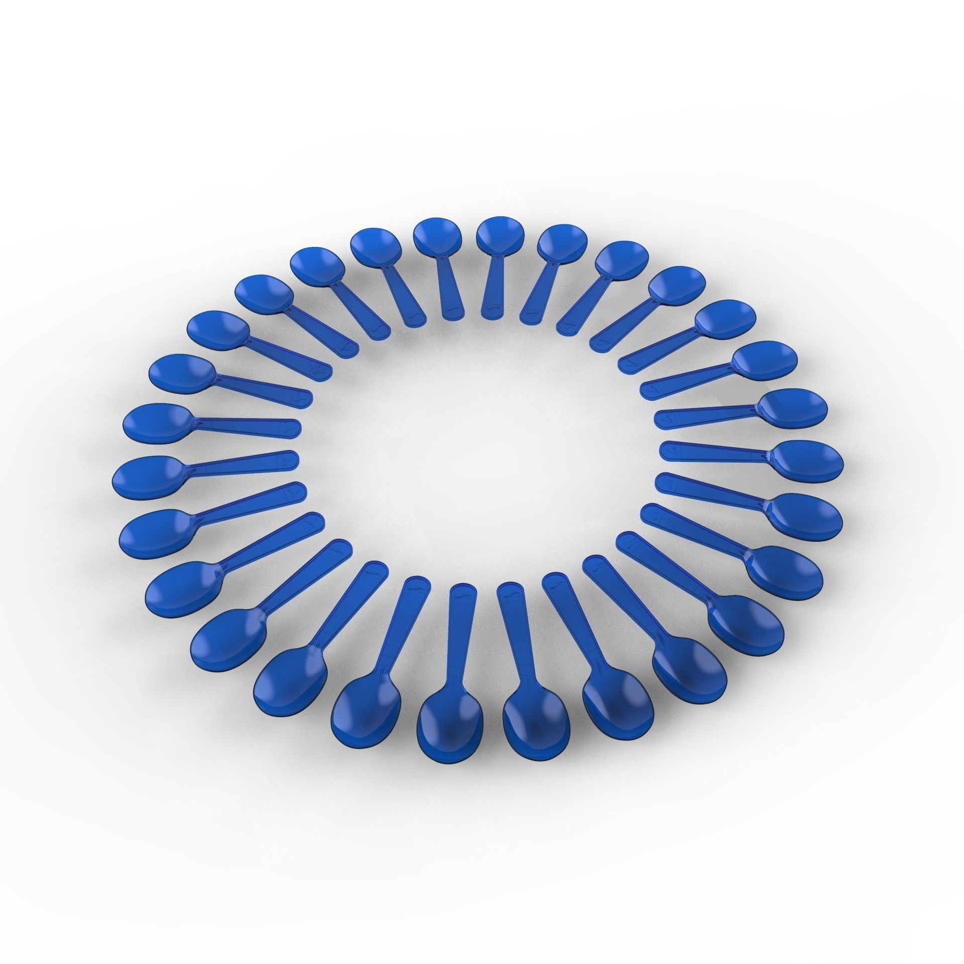 Plastic Injection Mold For Spoon Cavity: 28 Cavity