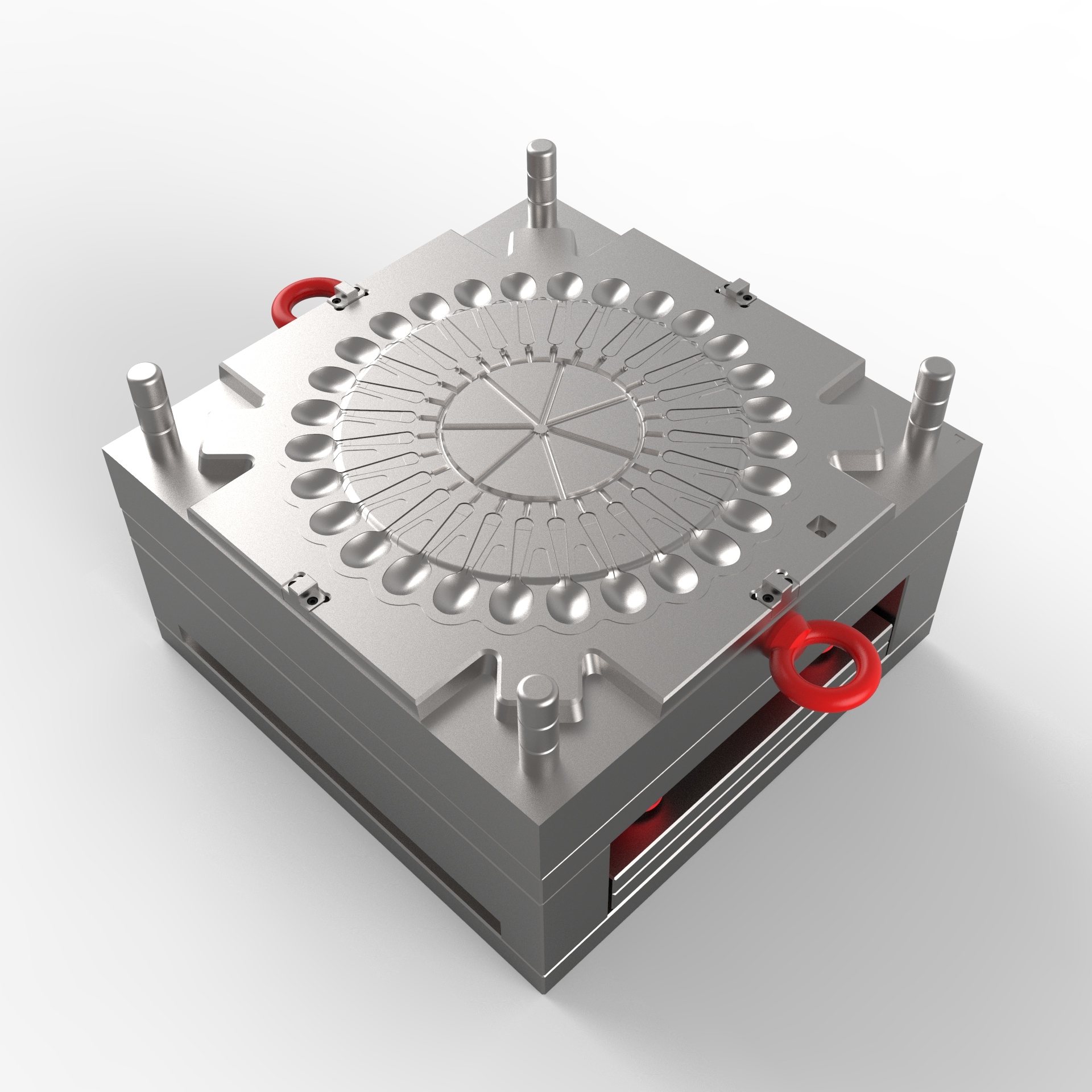 Plastic Injection Mold For Spoon Cavity: 28 Cavity