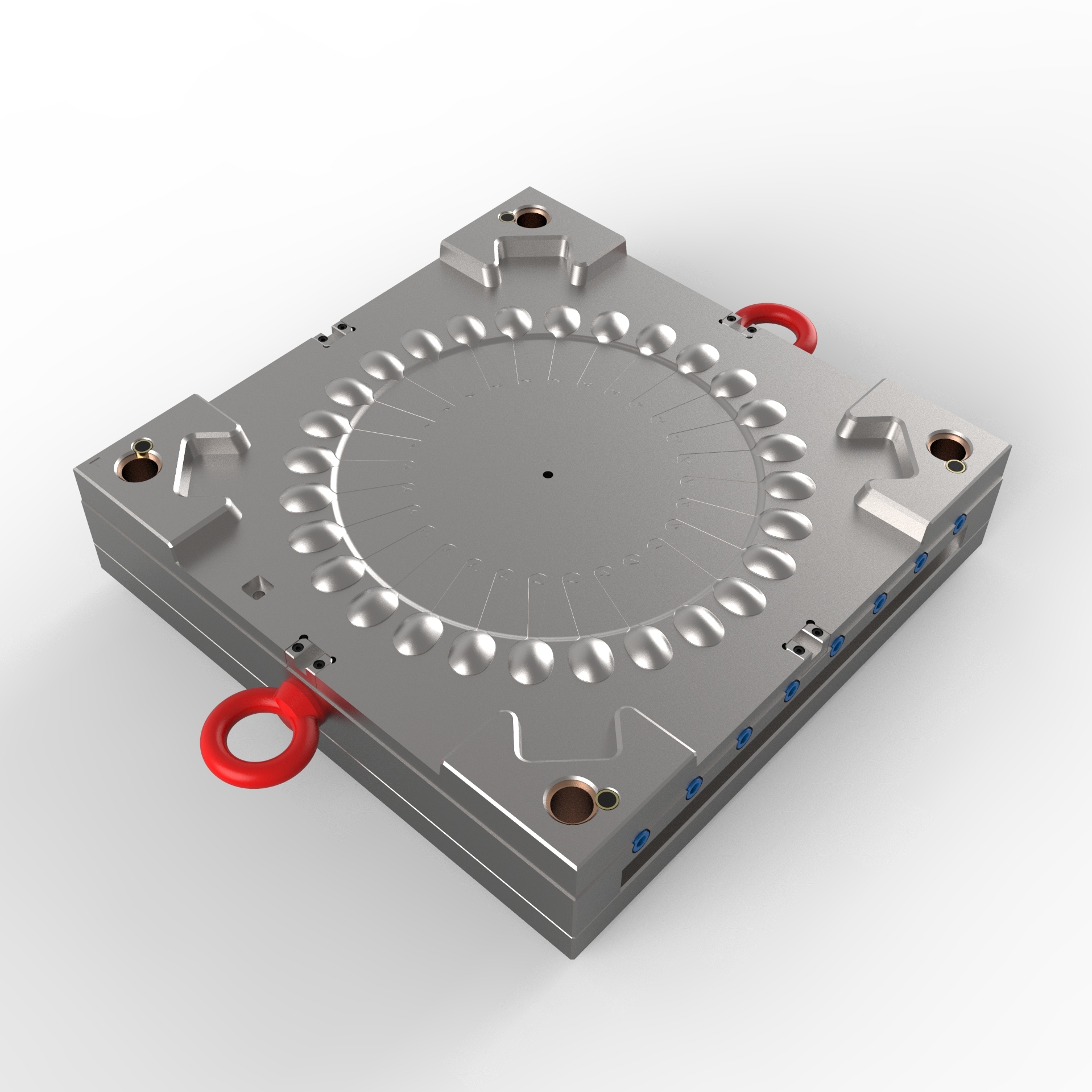 Plastic Injection Mold For Spoon Cavity: 28 Cavity