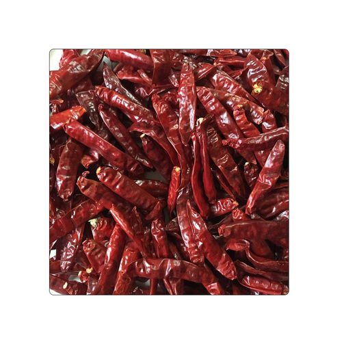 Red Dried Sannam Stemless Chilli