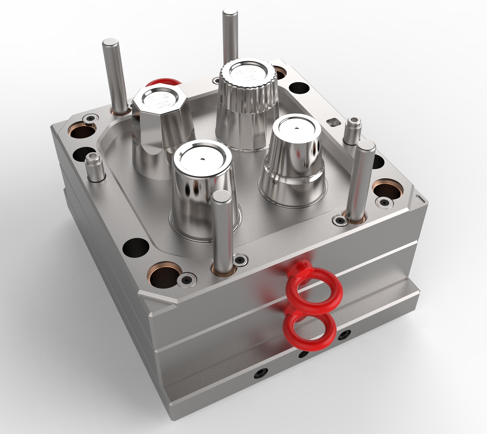 Disposable Pp Cup Molds Cavity: 4cavity