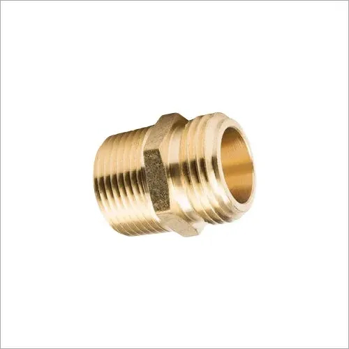 Polished Precision Brass Adapter