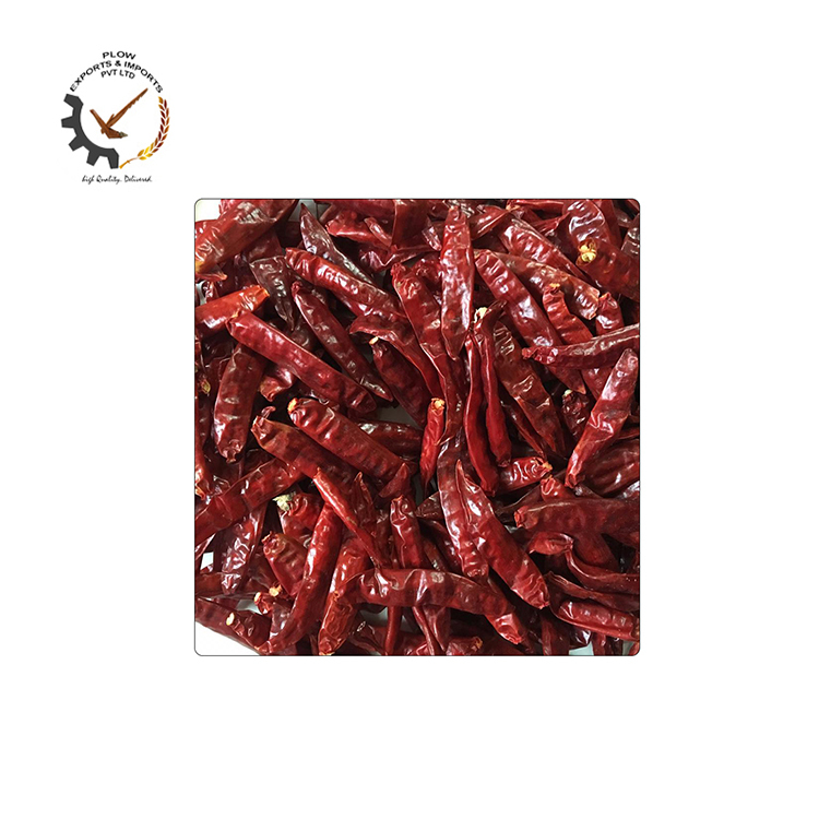 Indian Red Dry Stemcut Sannam Chilli 334 Grade: Top Grade