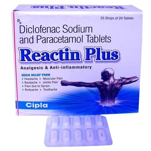 Diclofenac And Paracetamol Tablets