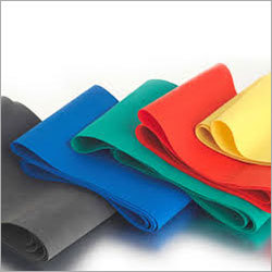 मल्टीकलर लेटेक्स शीट एक्सरसाइज बैंड