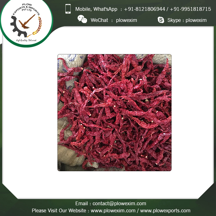 Red Round Stemless Byadagi Chilli