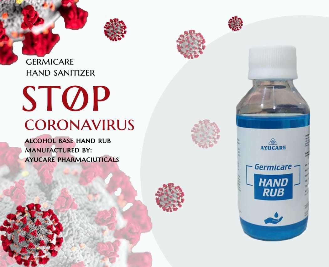 Transperant Germicare Hand Sanitizer