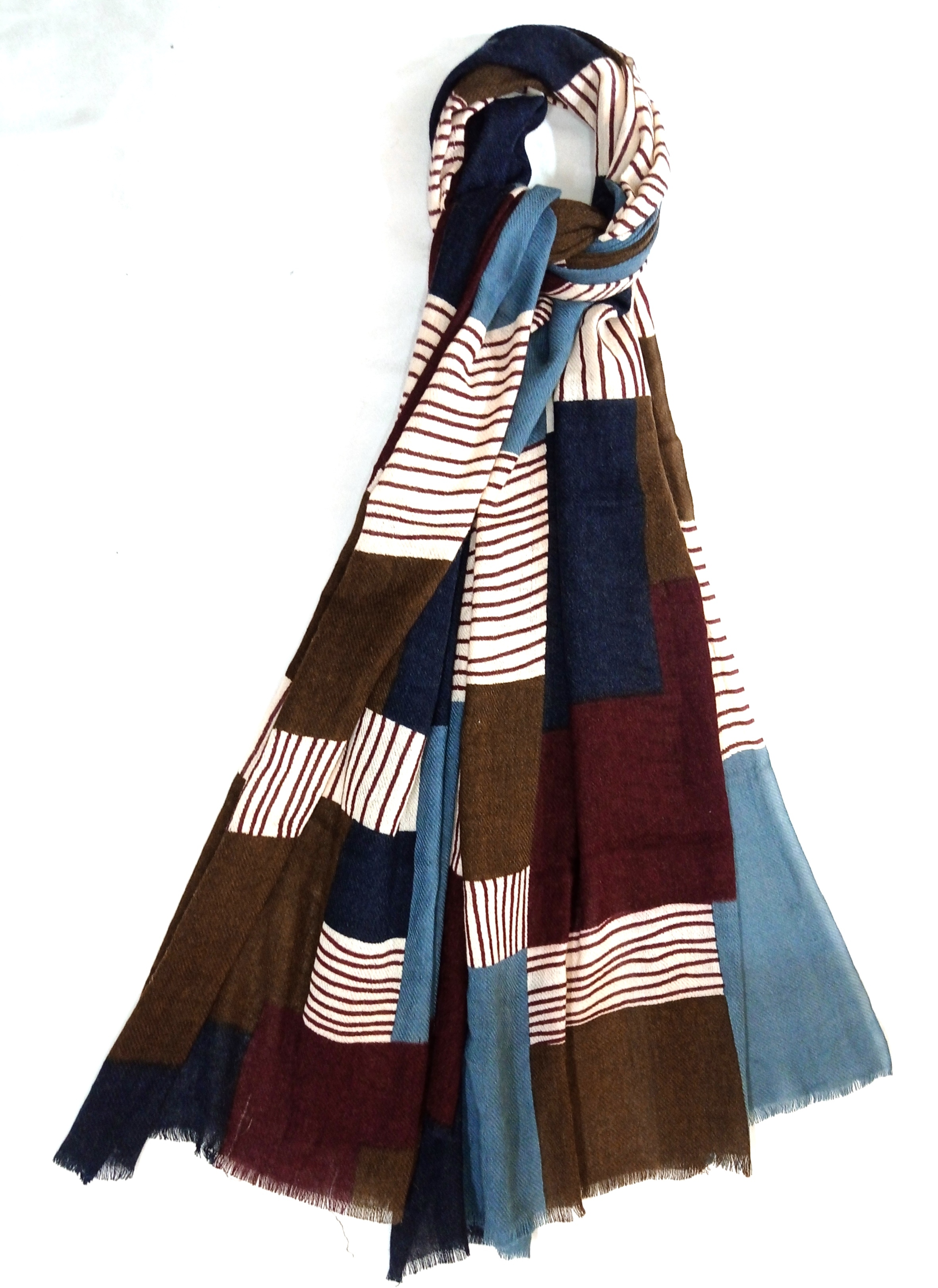 Wool Shawl - Color: As Per Colour