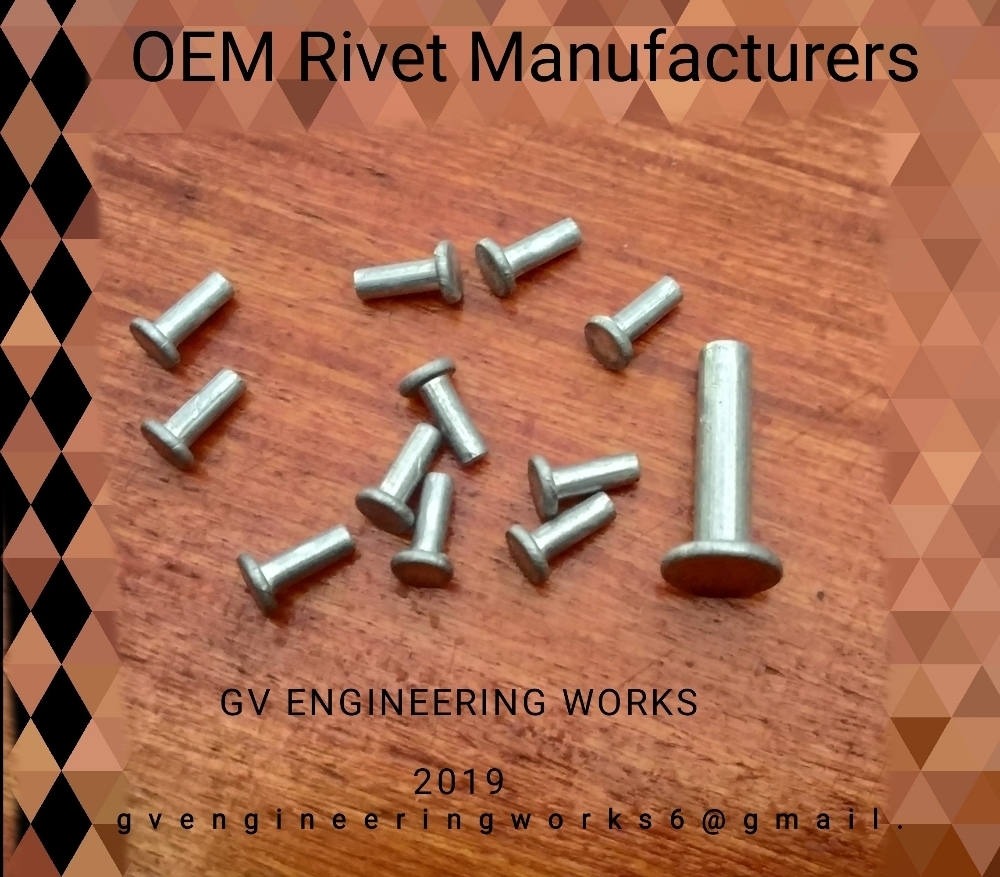 Mild Steel Industrial Rivets