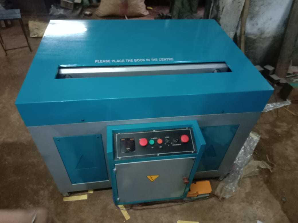Edge Squaring Machine - Mild Steel Body, 3 H.p. Motor , Semi-automatic Operation, 8-10 Ton Pressure, Fully Hydraulic, Plc Control