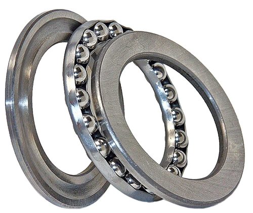 Thrust Ball Bearings - Steel, Diameter Range: 10-50 mm, Load Capacity: 10-100 kN | High-Speed Rotary Applications, Axial Load Support, ISO 281 Compliant