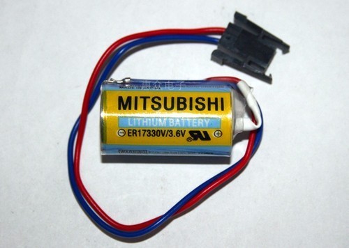 Mitsubishi Lithium Battery Er17330v, Voltage: 3.6 V Weight: 15 Grams (G)
