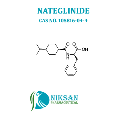 Nateglinide - Off-white To White Powder , 99% Purity For Blood Sugar Control In Diabetics