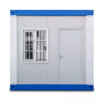 Glass Prefabricated Steel Prefab House