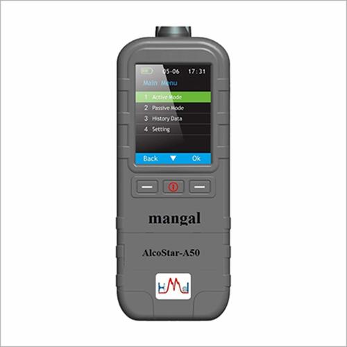 Alcostar-A50 Alcohol Breath Tester Inbuilt Printer - Application: Aviation