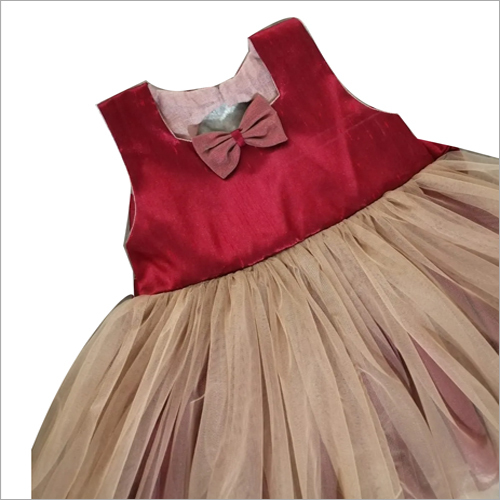 Multicolor Girls Fancy Frock