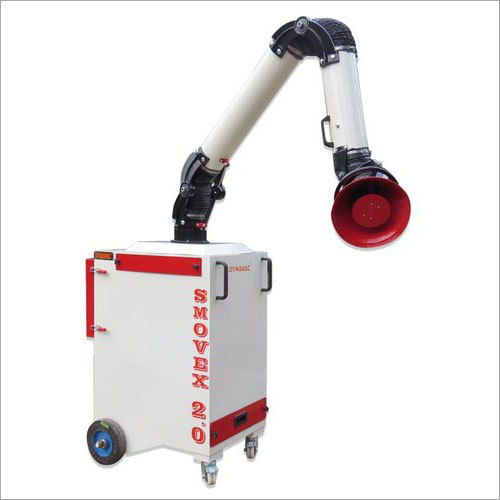 Industrial Fume Extraction System - Metal & Plastic, 400mm x 600mm x 800mm | HEPA Filter, 1000 m3/h Airflow, 65 dB Noise Level