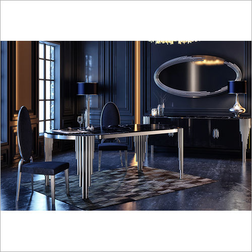 Cratos Yemek Odasi Luxury Furniture Table Chair