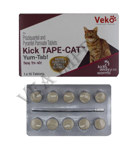 Kick Tape Cat Tablet 10S - Ingredients: Chemicals