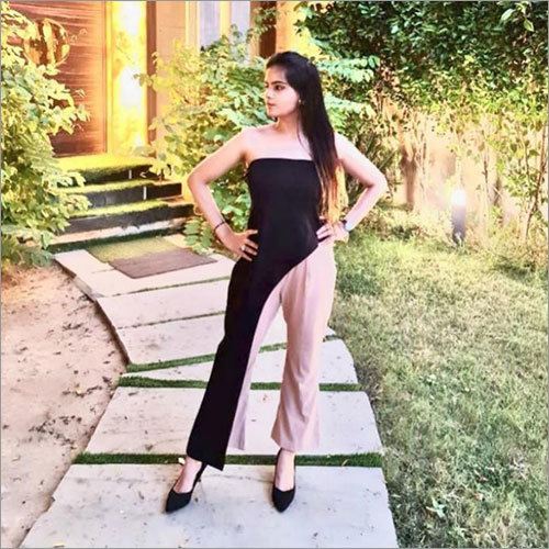 लेडीज़ वेस्टर्न डिज़ाइनर डंगरी