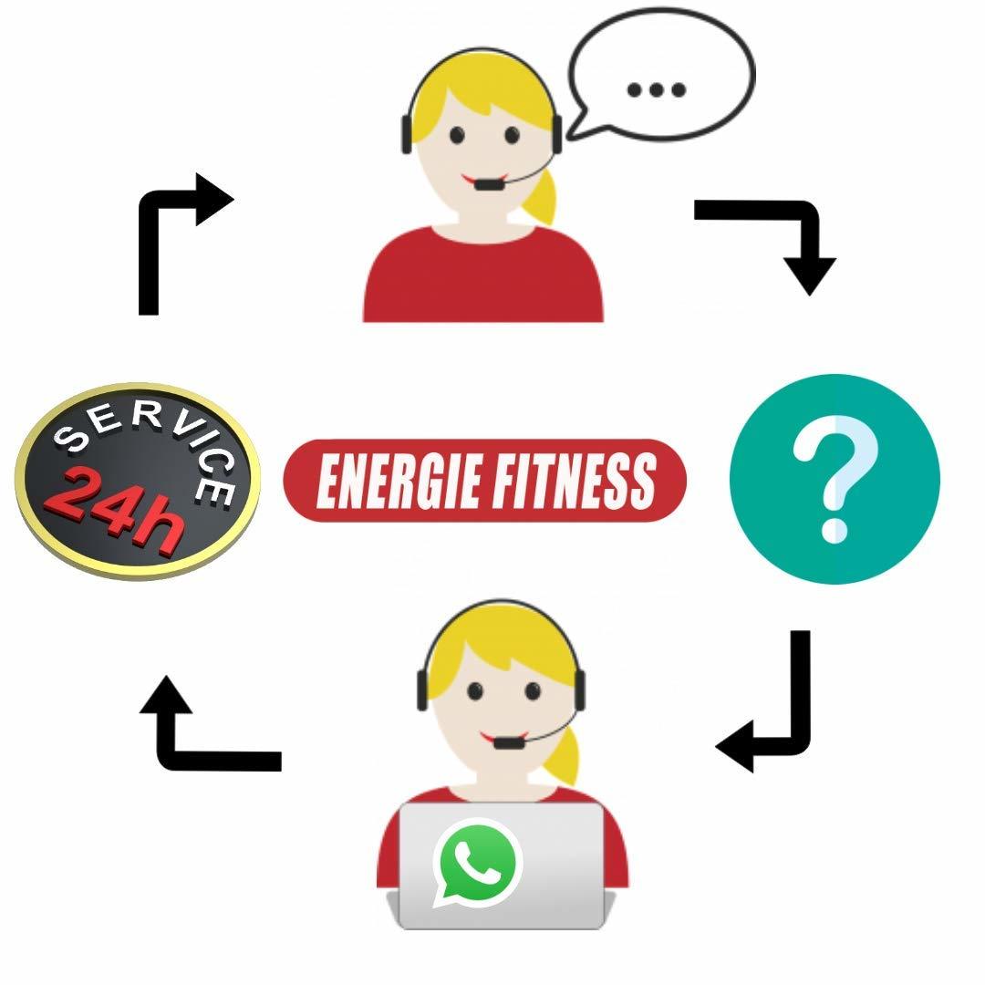 Energie Fitness Home Use Treadmill - 2.00 Hp Motor, 100 Kg Capacity | Vibrator Massager, Heart Rate Program, Mp3 Speakers, Folding Design