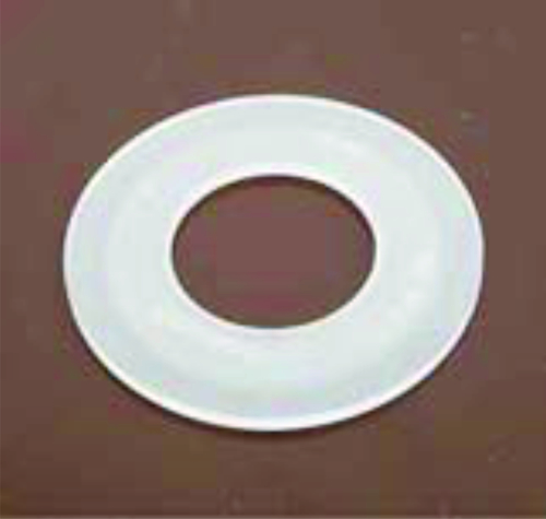 Cistern Accessories - Rubber-Like Plastic, Standard Size, White Color | Circular Shape, Mechanical Sealing Technology, Leak Prevention