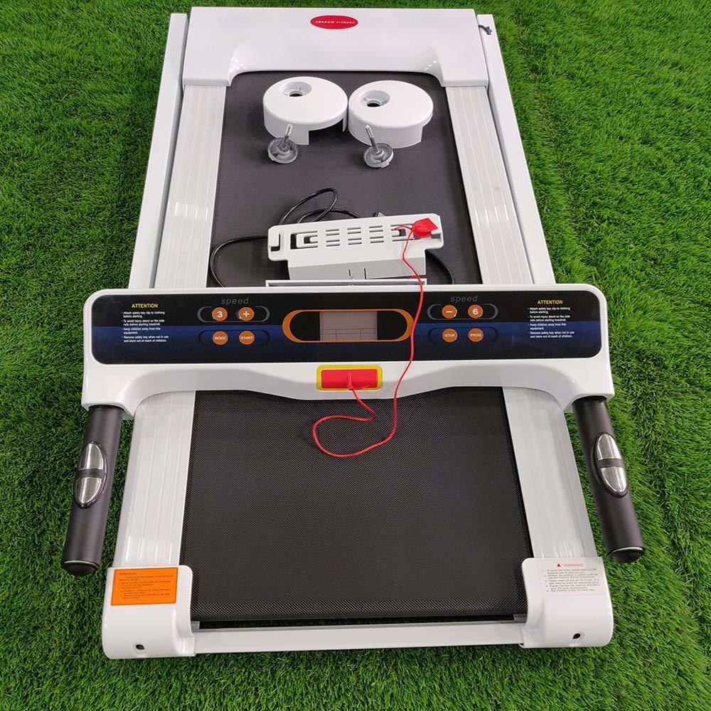 Cenergie Fitness Motorized Treadmill - 1.25 Hp (2.50 Hp Peak), 1080x400mm Running Surface, Noiseless Operation | Lcd Monitor, 12 Pre-set Programs, Foldable Design, 90 Kg User Capacity