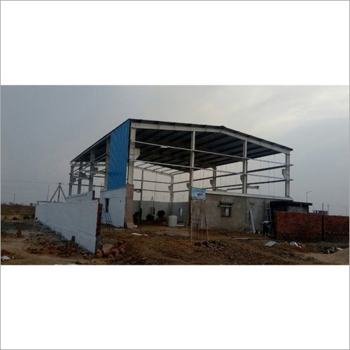 Pre Engineered Building Structure - Steel Material , Rolling Open Style, Sliding Windows | Warehouse Solution With Steel Roof And Wall Integration