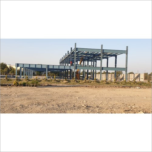 Pre Engineered Building Structure - Steel Material , Rolling Open Style, Sliding Windows | Warehouse Solution With Steel Roof And Wall Integration