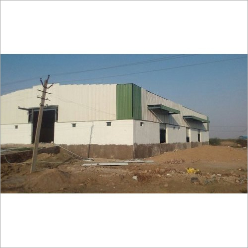 Construction Building Structure - Stainless Steel | Sliding Windows, Easy To Maintain, Suitable For Warehouse And Workshop Use