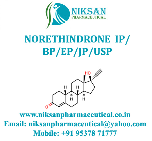 Norethindrone - Boiling Point: Not Available