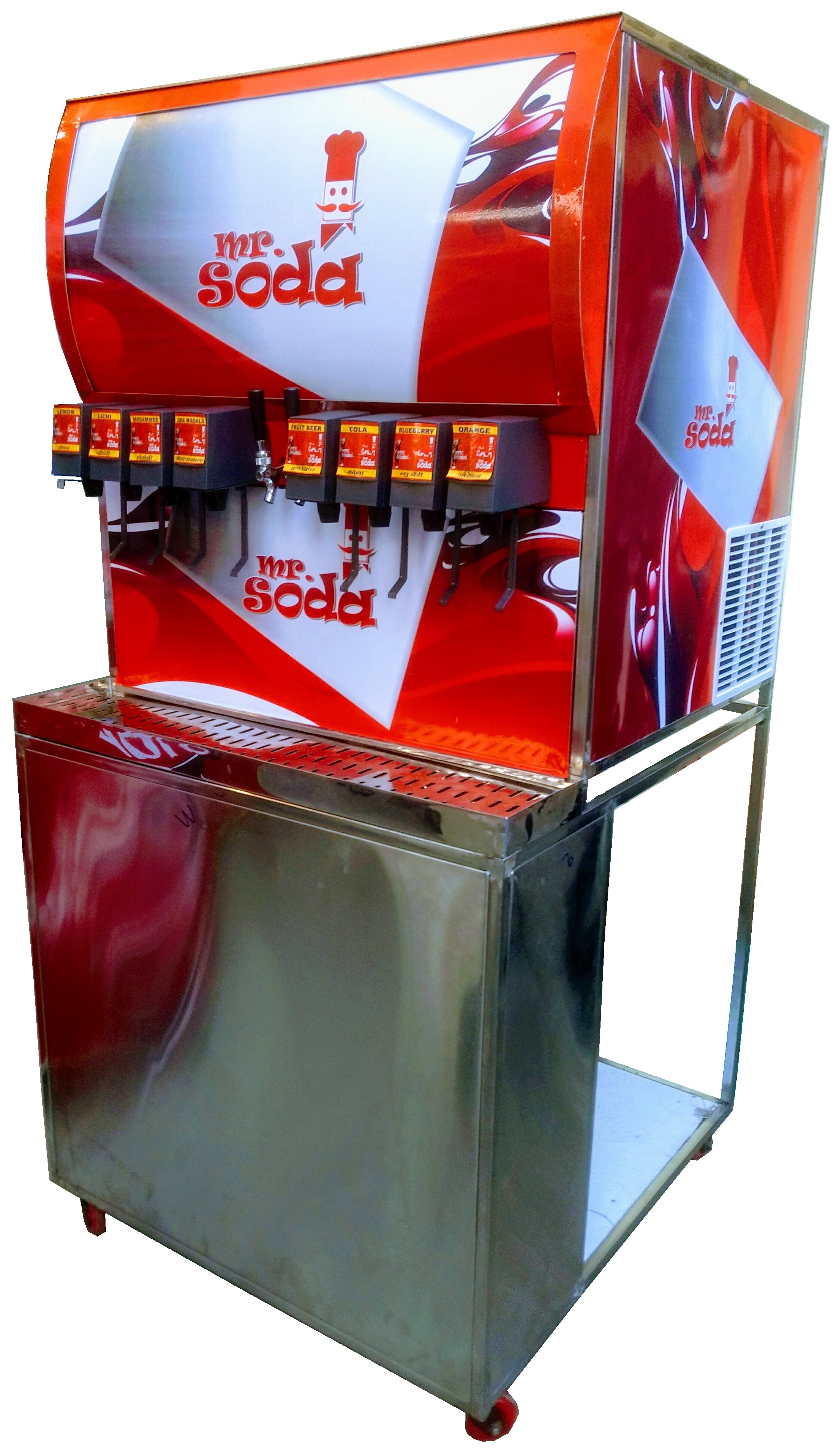 Soda Vending Machine - Capacity: 40 Kg/hr