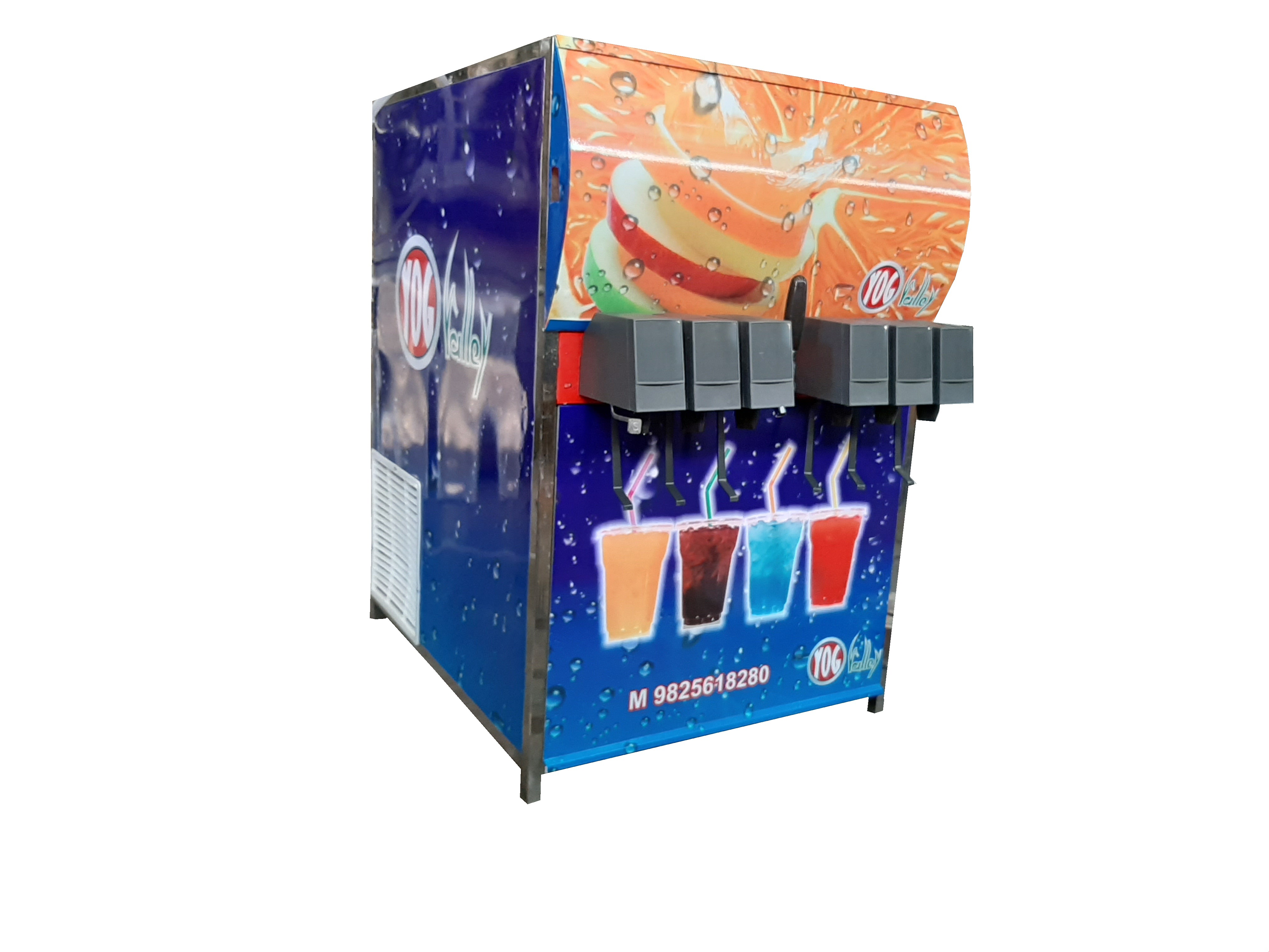 Soda Vending Machine - Capacity: 40 Kg/hr